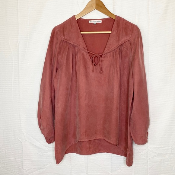 Young Fabulous Broke Peasant Tunic Blouse -‎ M - Picture 8 of 8